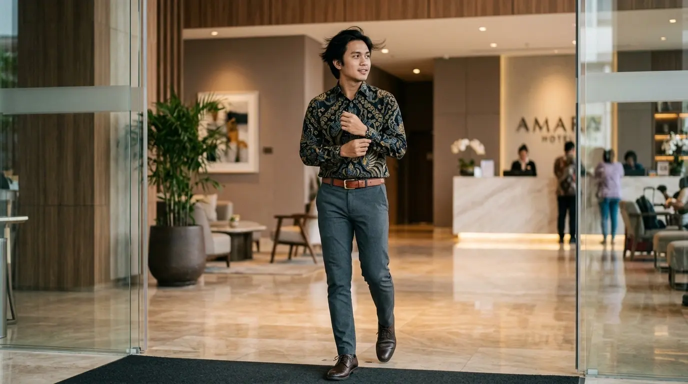 Outfit Cowok Smart Casual untuk Acara Semi Formal