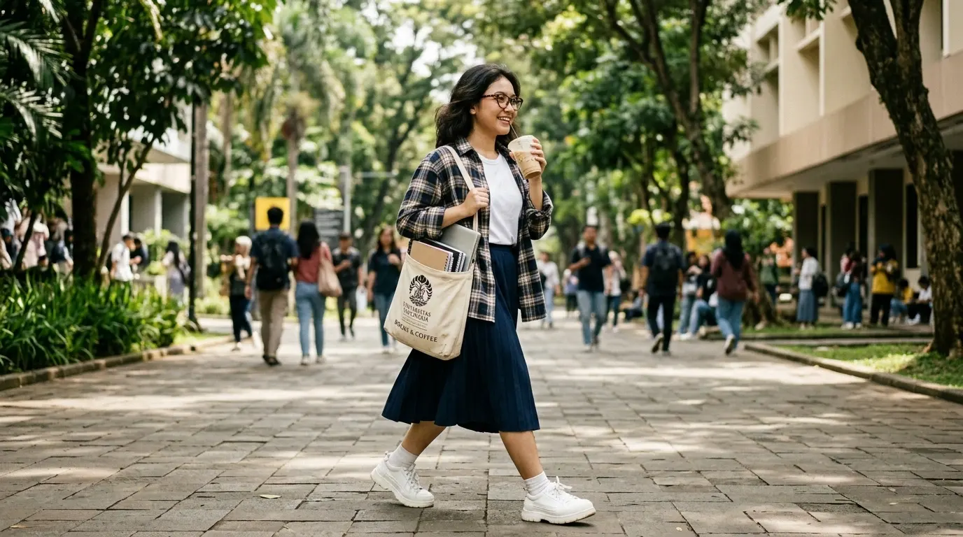 Outfit Kuliah Cewek yang Stylish dan Nyaman