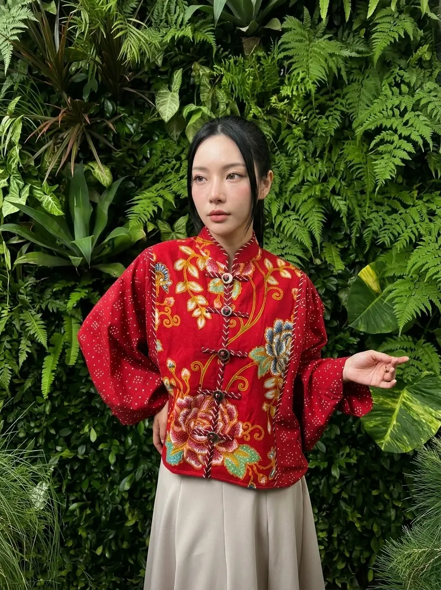 Outfit Cheongsam Batik – outfit wanita