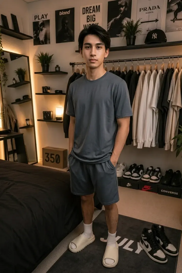 Outfit Santai Cowok