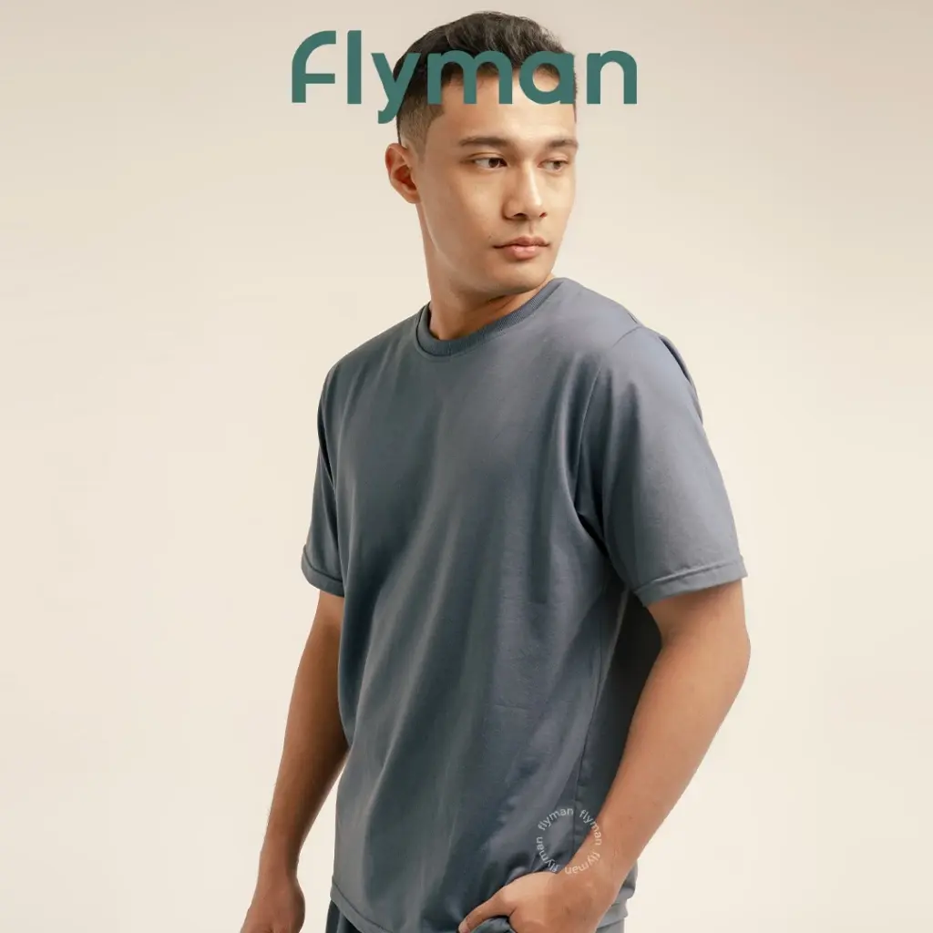 Flyman Dry fit Cotton Mens T-Shirt 1 Pcs FMA 3581