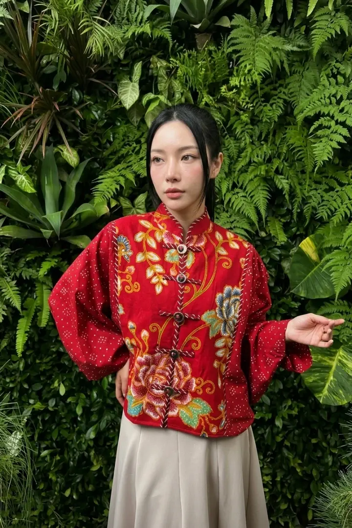 Outfit Cheongsam Batik